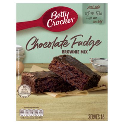 Picture of Betty Crocker Choc Fudge Brownie Mix 415g x6